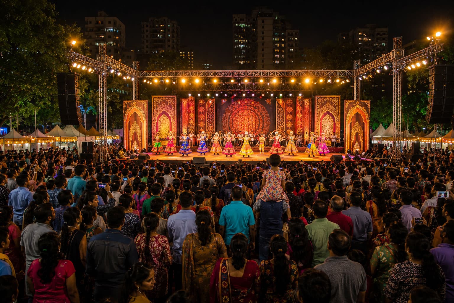 Crowd at an event